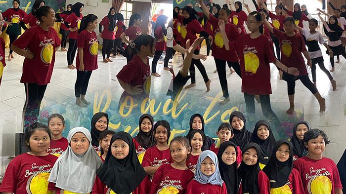 Pergelaran Sanggar Bougenville tampil 150 penari